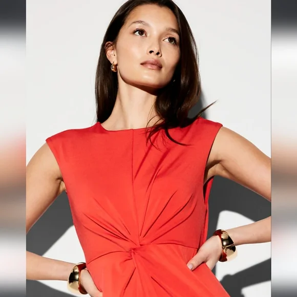 OLD NAVY The Occasion Maxi Dress, Size L, NWT, Coral - Picture 4 of 7